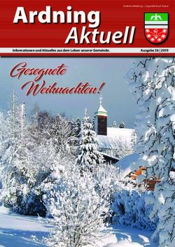 Ardning Aktuell - Gemeinde Ardning