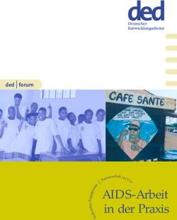 AIDS-Arbeit in der Praxis schaftvorO rt - ded forum