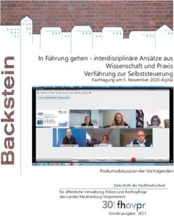 In Führung gehen - interdisziplinäre Ansätze aus Wissenschaft und Praxis Verführung zur Selbststeuerung - FH Güstrow