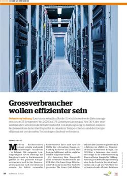 Grossverbraucher wollen effizienter sein
