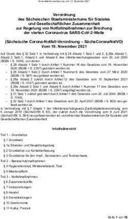 Verordnung des S&auml;chsischen Staatsministeriums f&uuml;r Soziales und Gesellschaftlichen Zusammenhalt zur Regelung von Notfallma&szlig;nahmen zur Brechung der ...