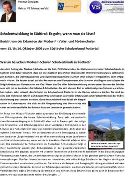 Schulentwicklung in Südtirol: Es geht, wenn man sie lässt!