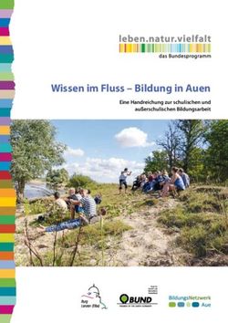 Wissen im Fluss - Bildung in Auen - Eine Handreichung zur schulischen und außerschulischen Bildungsarbeit - Bund für Umwelt und ...