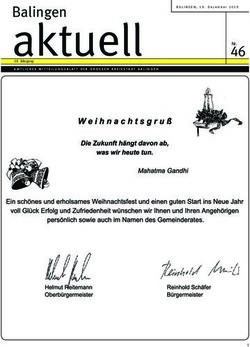 Aktuell Balingen Nr.46 - in der Stadt Balingen