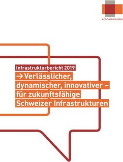 Verl&auml;sslicher, dynamischer, innovativer - f&uuml;r zukunftsf&auml;hige Schweizer Infrastrukturen - Infrastrukturbericht 2019 - Economiesuisse