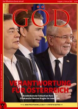 VERANTWORTUNG F&Uuml;R &Ouml;STERREICH - Bundeskanzler Sebastian Kurz und Vizekanzler Werner Kogler im Interview - G&Ouml;D