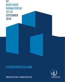 RAHMENPROGRAMM - DEUTSCHER VERWALTERTAG - WWW.DEUTSCHER-VERWALTERTAG.DE