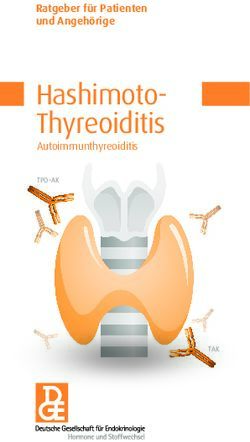 Hashimoto-Thyreoiditis - Ratgeber f&uuml;r Patienten und Angeh&ouml;rige Autoimmunthyreoiditis - Deutsche Gesellschaft f&uuml;r ...
