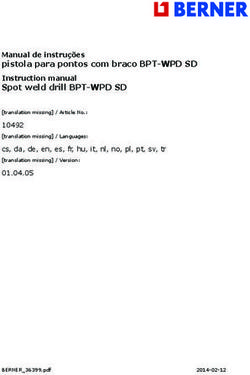 Manual de instru&ccedil;&otilde;es pistola para pontos com braco BPT-WPD SD Instruction manual Spot weld drill BPT-WPD SD