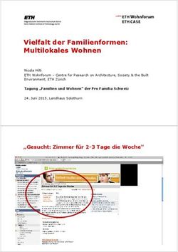 Vielfalt der Familienformen: Multilokales Wohnen
