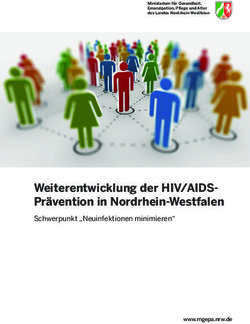 Weiterentwicklung der HIV/AIDS-Pr&auml;vention in Nordrhein-Westfalen - Schwerpunkt "Neuinfektionen minimieren"