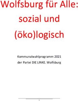 Wolfsburg für Alle: sozial und (öko)logisch - Kommunalwahlprogramm 2021 der Partei DIE LINKE. Wolfsburg