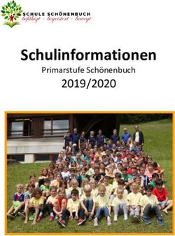 Schulinformationen 2019/2020 - Primarstufe Sch&ouml;nenbuch - Sch&ouml;nenbuch