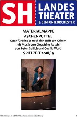 MATERIALMAPPE ASCHENPUTTEL SPIELZEIT 2018/19 - Oper f&uuml;r Kinder nach den Br&uuml;dern Grimm mit Musik von Gioachino Rossini von Peter Geilich und ...