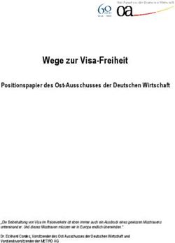 Wege zur Visa-Freiheit - Positionspapier des Ost-Ausschusses der Deutschen Wirtschaft