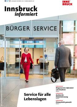 Service für alle Lebenslagen - Innsbruck Informiert