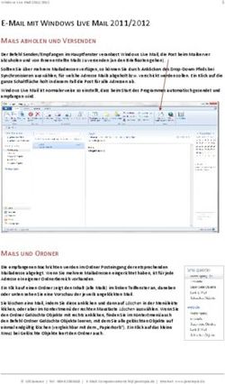 E-MAIL MIT WINDOWS LIVE MAIL 2011/2012 - MAILS ABHOLEN UND VERSENDEN