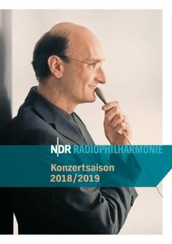 Konzertsaison 2018/2019 - NDR Ticketshop