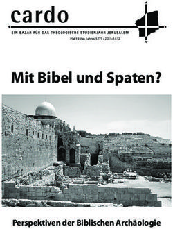 Mit Bibel und Spaten? - Perspektiven der Biblischen Arch&auml;ologie