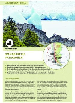 WANDERREISE PATAGONIEN - ARGENTINIEN - CHILE - WIGWAM Tours