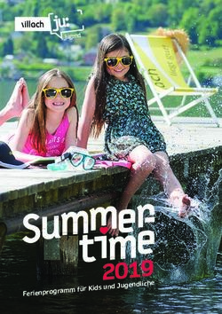 2019 Ferienprogramm f&uuml;r Kids und Jugendliche - Stadt ...