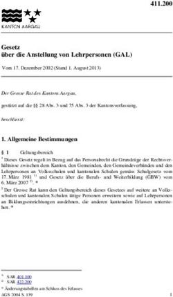 Gesetz &uuml;ber die Anstellung von Lehrpersonen (GAL) - Kanton Aargau
