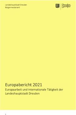Europabericht 2021 Europaarbeit und internationale T&auml;tigkeit der Landeshauptstadt Dresden - Dresden.de