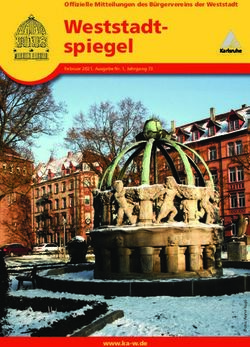 Weststadt-spiegel Offizielle Mitteilungen des B&uuml;rgervereins der Weststadt - www.ka-w.de - KA-News