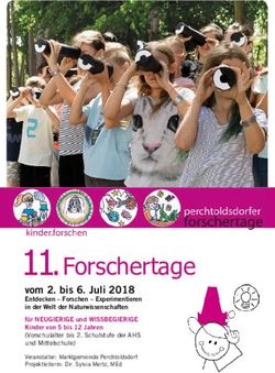 11 Perchtoldsdorfer Forschertage