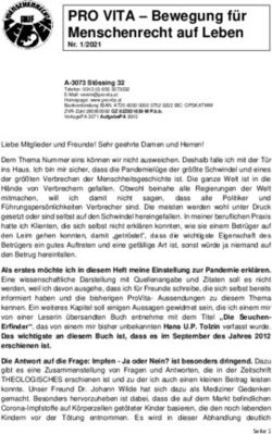 PRO VITA - Bewegung für Menschenrecht auf Leben