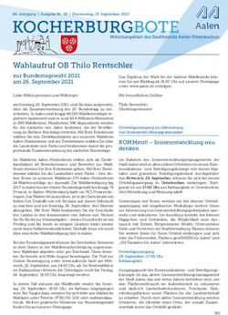 KOCHERBURGBOTE - Unterkochen