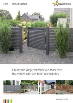 Einladende Vorgartenz&auml;une aus modernen Materialien oder aus traditionellem Holz - VORGARTENZ&Auml;UNE 2022