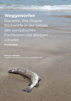 Weggeworfen Discards: Wie illegale R&uuml;ckw&uuml;rfe in der Ostsee - Our Fish