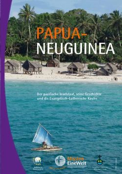 PAPUA-NEUGUINEA - Mission EineWelt