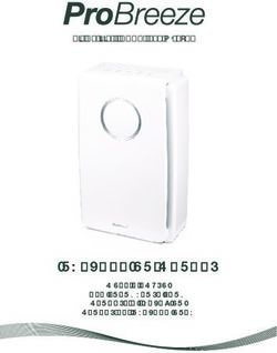 INSTRUCTION MANUAL MODE D'EMPLOI BEDIENUNGSANLEITUNG MANUALE DI ISTRUZIONI MANUAL DE INSTRUCCIONES - Pro Breeze