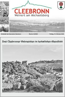 Zwei Cleebronner Wahrzeichen im herbstlichen Abendlicht - Amtsblatt der Gemeinde Cleebronn Woche 42/2020 - lokalmatador