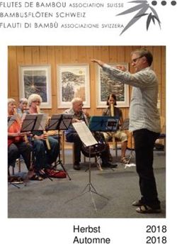Herbst Automne 2018 2018 - Bambusflöte Schweiz