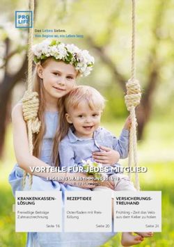 VORTEILE F&Uuml;R JEDES MITGLIED - Pro Life