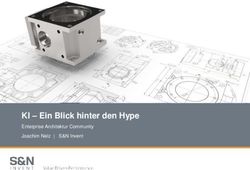 KI - Ein Blick hinter den Hype - Enterprise Architektur Community Joachim Nelz | S&N Invent - Software-Architektur gestalten