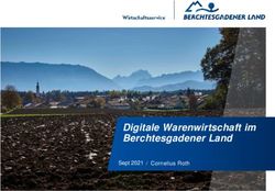 Digitale Warenwirtschaft im Berchtesgadener Land - Sept 2021