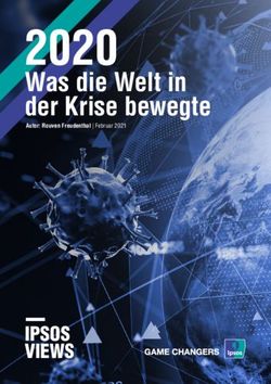 2020 Was die Welt in der Krise bewegte - IPSOS VIEWS