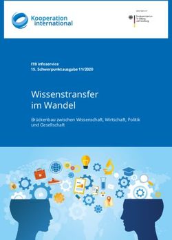 Wissenstransfer im Wandel - Br&uuml;ckenbau zwischen Wissenschaft, Wirtschaft, Politik und Gesellschaft - Kooperation International