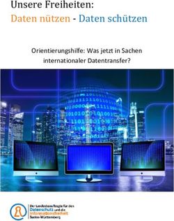 UNSERE FREIHEITEN: DATEN N&Uuml;TZEN - DATEN SCH&Uuml;TZEN - ORIENTIERUNGSHILFE: WAS JETZT IN SACHEN INTERNATIONALER DATENTRANSFER? - LFDI ...