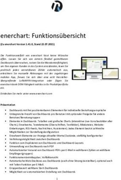 Enerchart: Funktions&uuml;bersicht