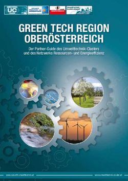 GREEN TECH REGION OBERÖSTERREICH - DER PARTNER-GUIDE