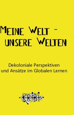 Dekoloniale Perspektiven und Ansätze im Globalen Lernen