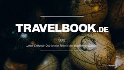 QUIZ "Jedes Erdkunde-Quiz ist eine Reise in den eigenen vier W&auml;nden" - Media Impact