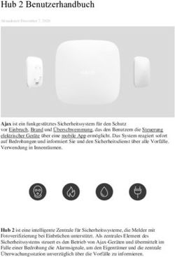 Hub 2 Benutzerhandbuch - FTS Hennig