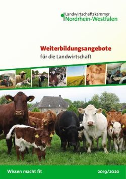 Weiterbildungsangebote - für die Landwirtschaft - Wissen macht f it - Landwirtschaftskammer