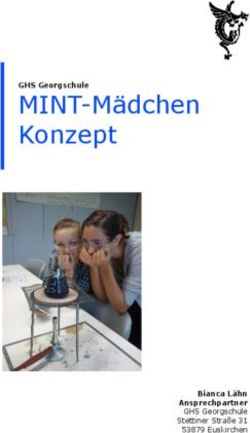 MINT-M&auml;dchen Konzept - Bianca L&auml;hn Ansprechpartner GHS Georgschule Stettiner Stra&szlig;e 31 53879 Euskirchen